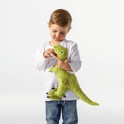 Jucarie de plus Ikea Jattelik Dinozaur Tiranozaur Rex 44cm (Verde) Thumb