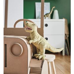 Jucarie de plus Ikea Jattelik Dinozaur Tiranozaur Rex 44cm (Verde) Thumb