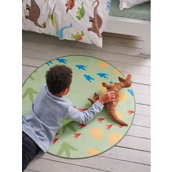 Jucarie de plus Ikea Jattelik Dinozaur Velociraptor (Cafeniu) Thumb