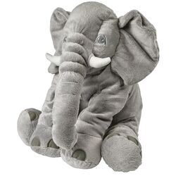 Jucarie de plus Ikea Jattestor Elefant 60cm (Gri)