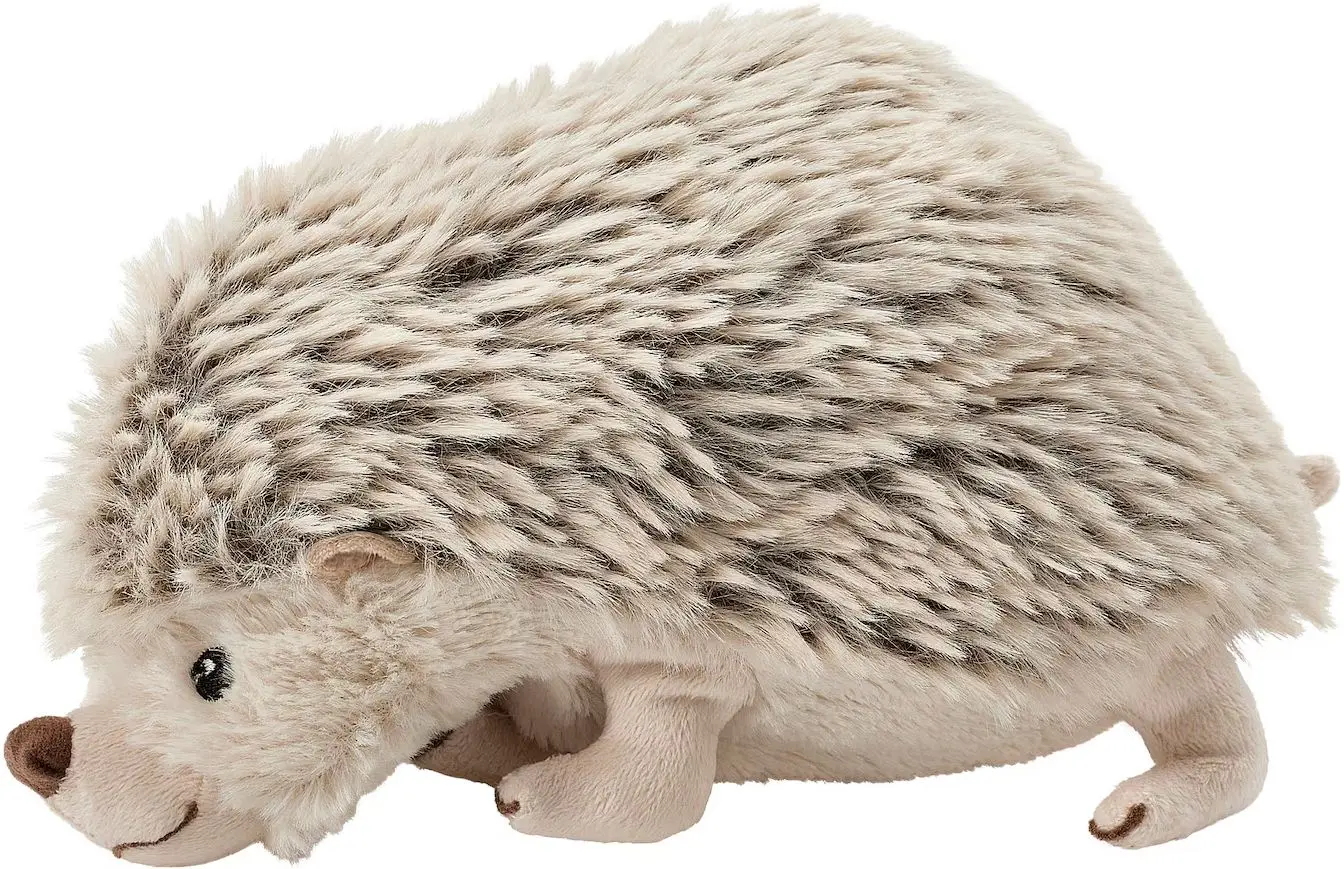 Jucarie de plus Ikea Skogsduva Arici 21cm (Bej)