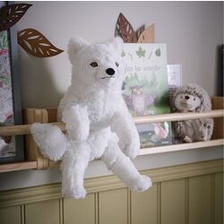 Jucarie de plus Ikea Skogsduva Vulpe polara 60cm (Alb) Thumb