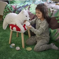 Jucarie de plus Ikea Skogsduva Vulpe polara 60cm (Alb) Thumb