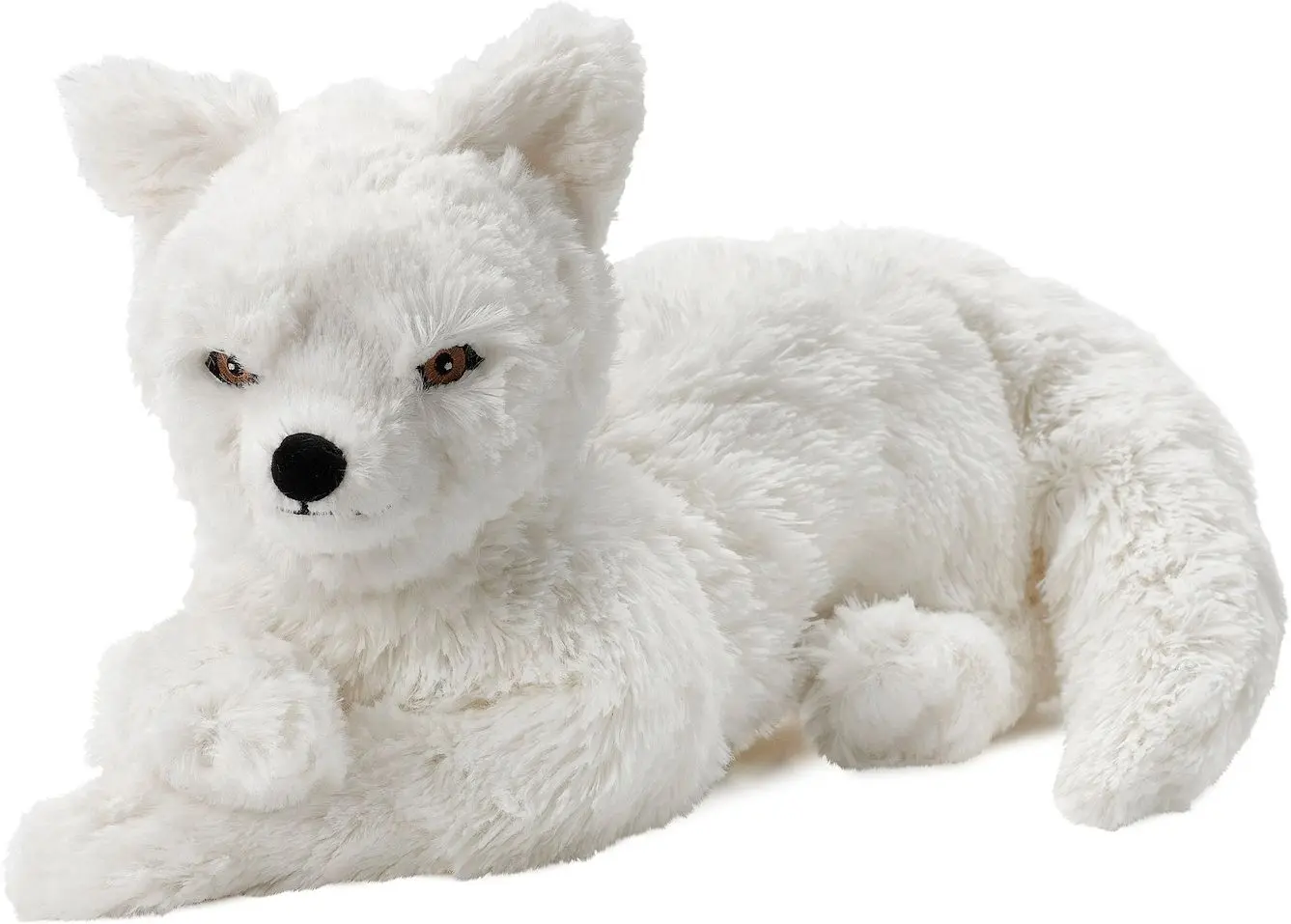 Jucarie de plus Ikea Skogsduva Vulpe polara 60cm (Alb)