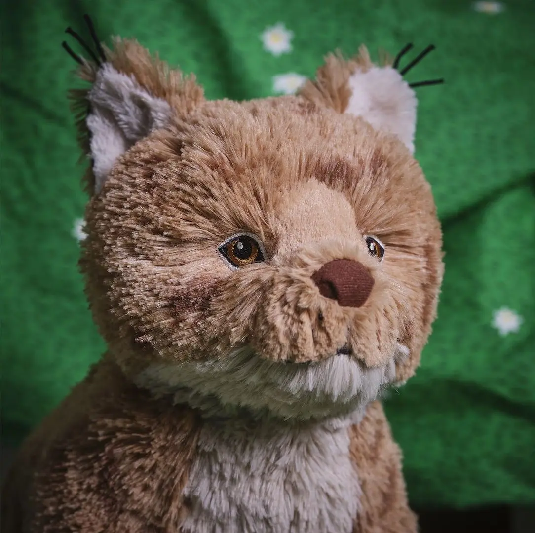 Jucarie de plus Ikea Skogsduva Ras 63cm (Portocaliu-maro)