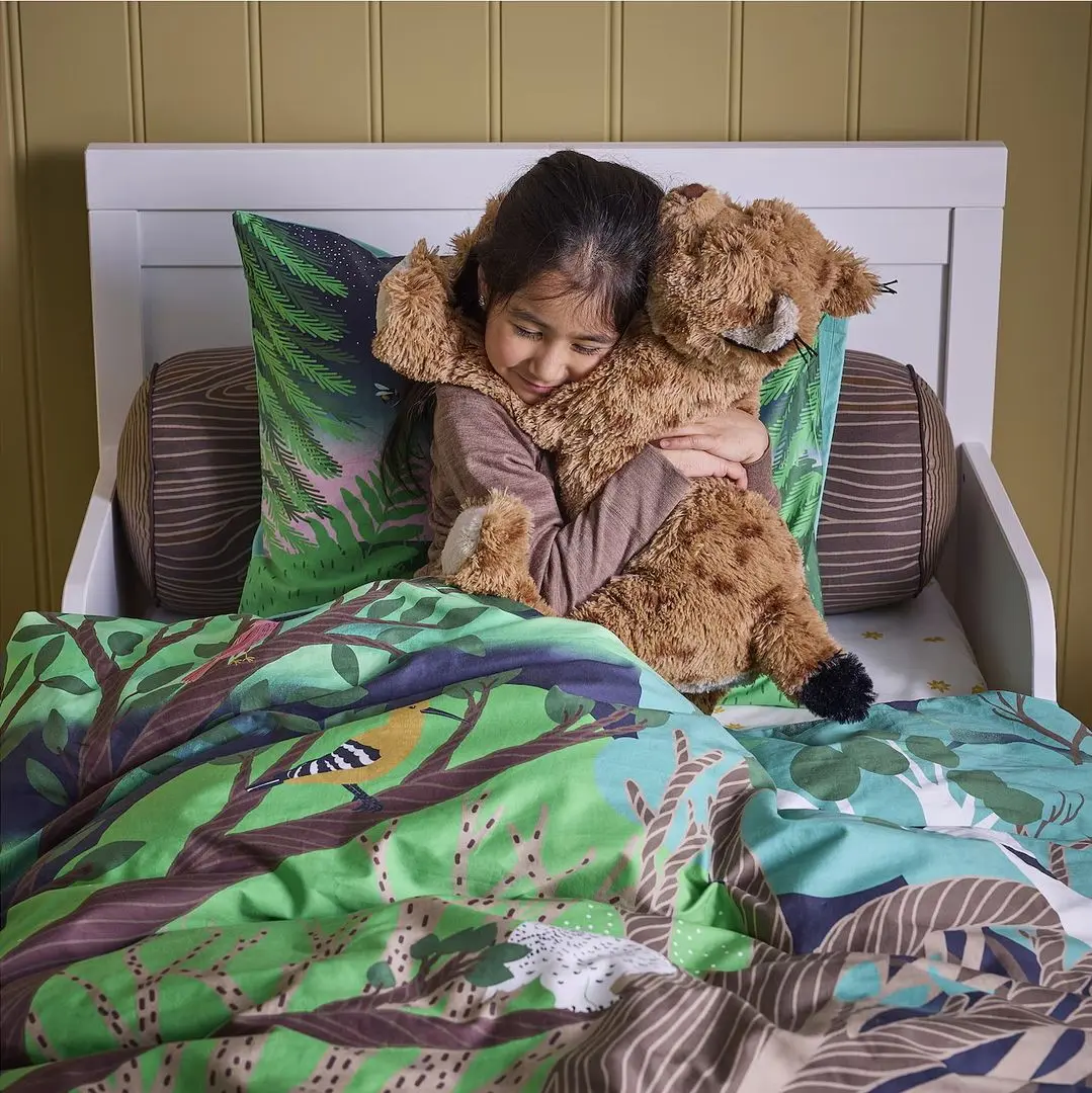 Jucarie de plus Ikea Skogsduva Ras 63cm (Portocaliu-maro)