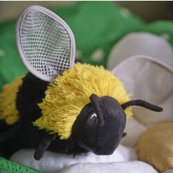 Мягкая игрушка Ikea Skogsduva Шмель 21см (Черный/Желтый) Thumb