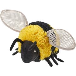 Jucarie de plus Ikea Skogsduva Bondar 21cm (Negru/Galben)