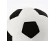 Jucarie de plus Ikea Sparka Minge de fotbal (Negru/Alb)