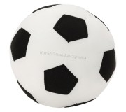 Jucarie de plus Ikea Sparka Minge de fotbal (Negru/Alb)