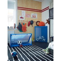 Jucarie de plus Ikea Sparka Minge de fotbal (Negru/Alb) Thumb