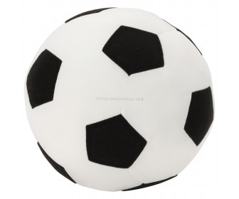 Jucarie de plus Ikea Sparka Minge de fotbal (Negru/Alb)