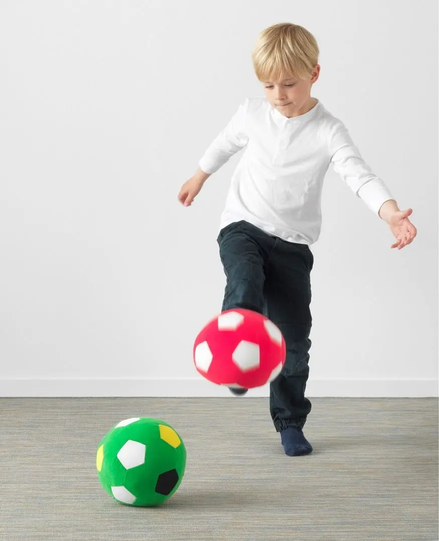 Jucarie de plus Ikea Sparka Minge De Fotbal (Verde)