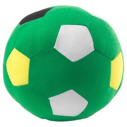Jucarie de plus Ikea Sparka Minge De Fotbal (Verde)