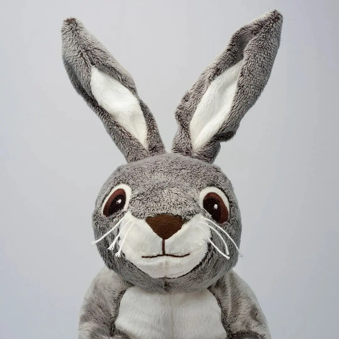 Мягкая игрушка Ikea Vandring Hare Кролик (Серый/Белый) - 2