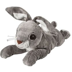 Мягкая игрушка Ikea Vandring Hare Кролик (Серый/Белый)