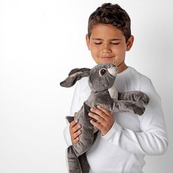 Мягкая игрушка Ikea Vandring Hare Кролик (Серый/Белый) Thumb