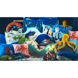 Мягкая игрушка с ночником Ikea Blavingad (Бирюзовый Осьминог) Thumb