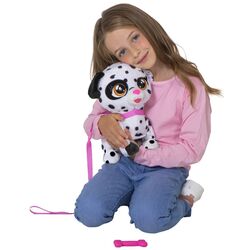 Jucarie moale interactiva IMC Toys Cry Babies Spot (White/Black) Thumb