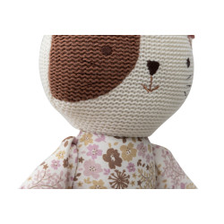 Jucarie de plus Jollein Cat Jill (Brown/White) Thumb
