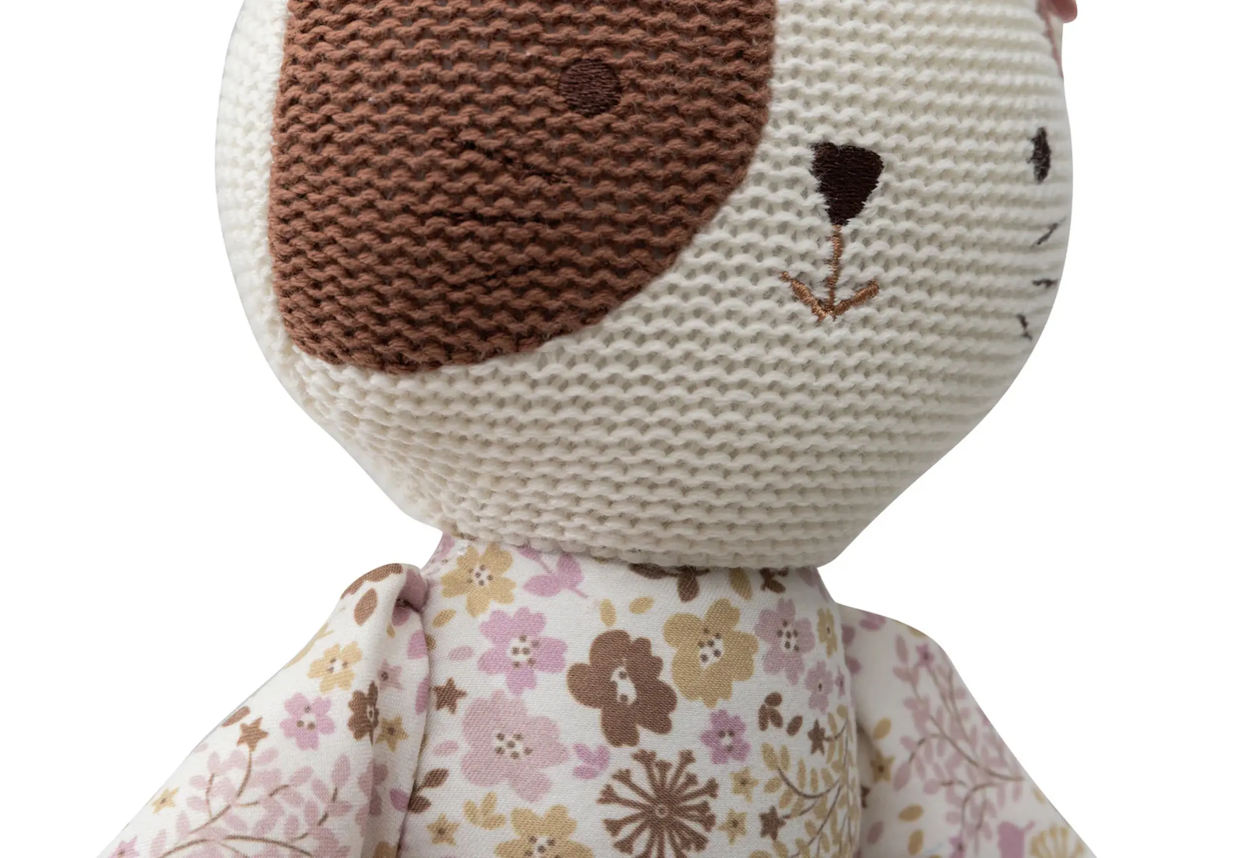 Jucarie de plus Jollein Cat Jill (Brown/White) - 3