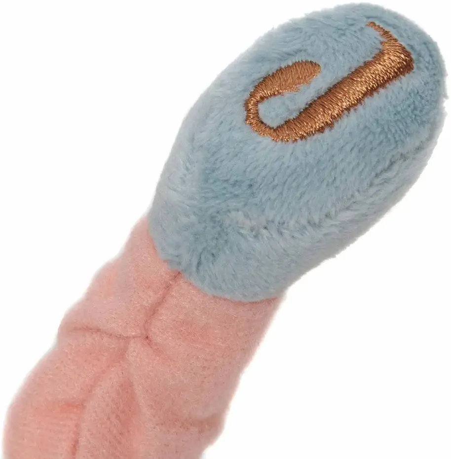 Jucarie de plus Jollein Doll Rose 32cm (Blue) - 4