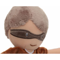 Мягкая игрушка Jollein Superhero Dave 32cm (Brown) Thumb