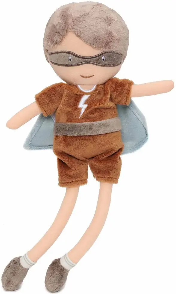 Мягкая игрушка Jollein Superhero Dave 32cm (Brown)