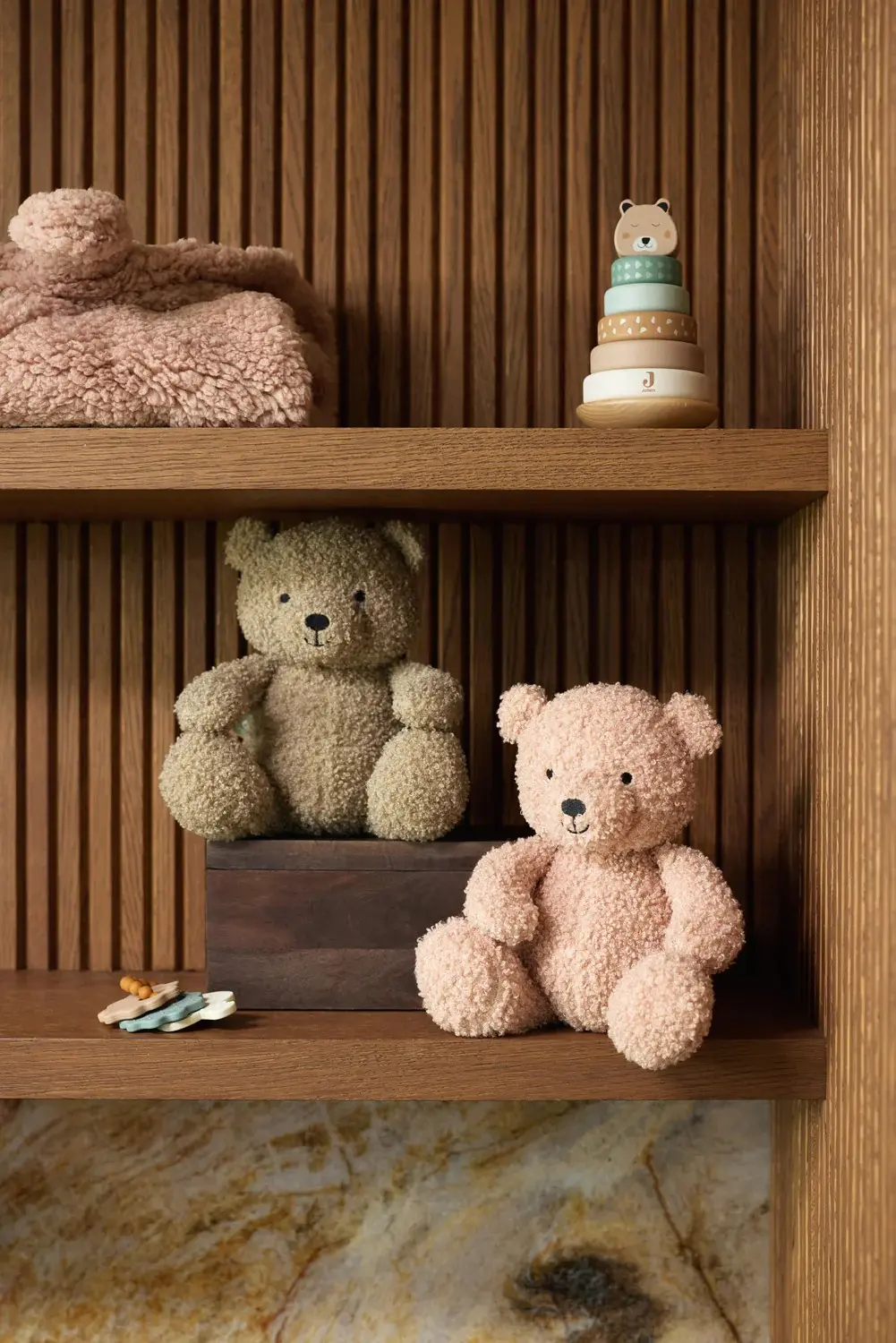 Мягкая игрушка Jollein Teddy Bear 25cm (Olive Green) - 9