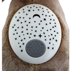 Мягкая игрушка с проектором и музыкой Kaichi Hippie (Brown) Thumb