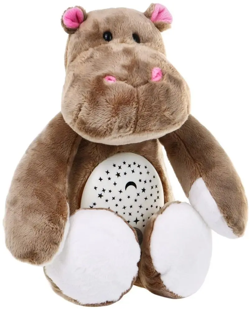 Мягкая игрушка с проектором и музыкой Kaichi Hippie (Brown)