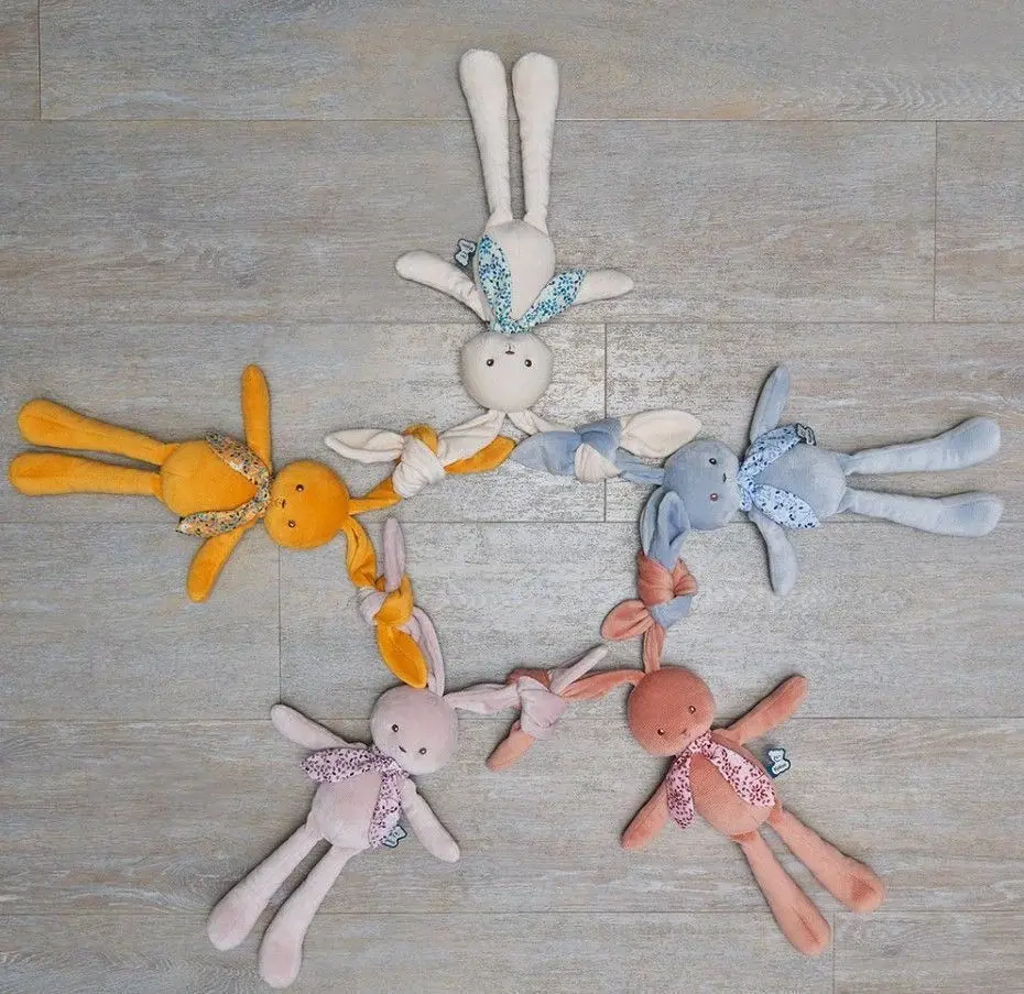 Мягкая игрушка Kaloo Rabbit 25cm (Blue) - 4