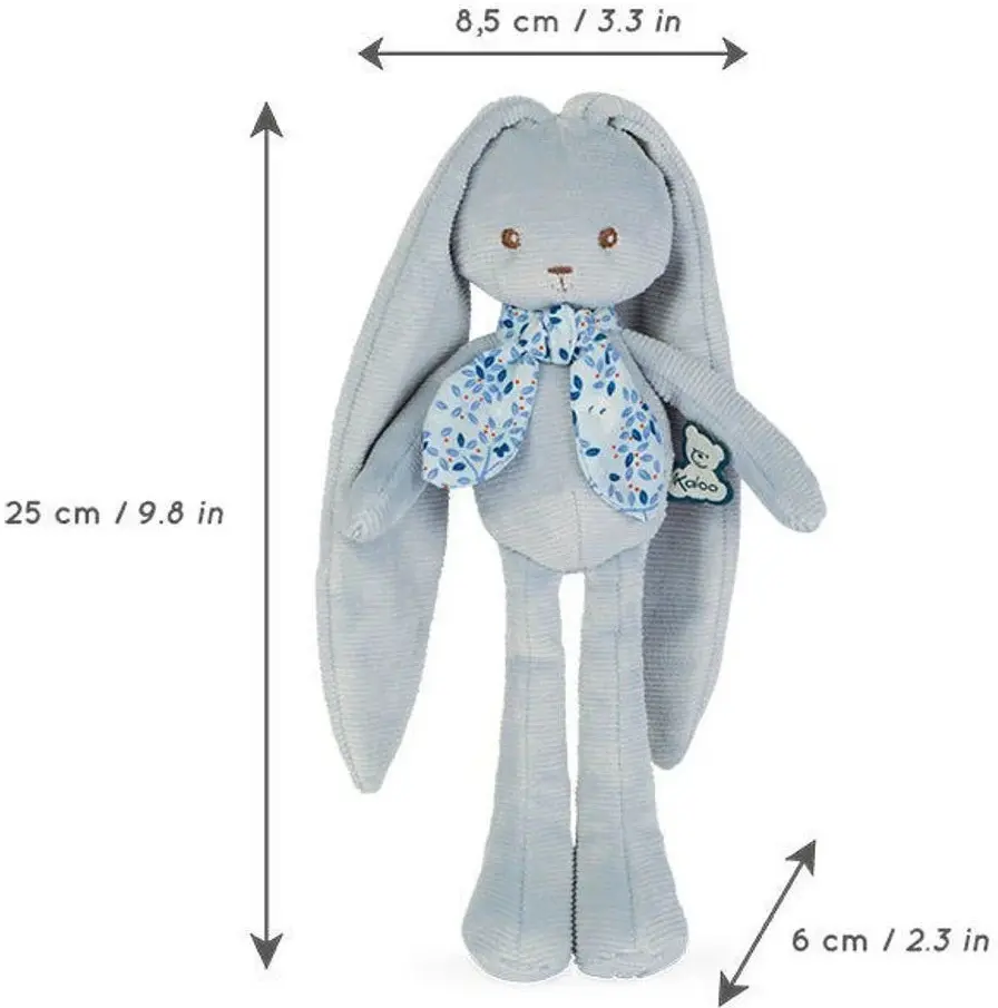 Мягкая игрушка Kaloo Rabbit 25cm (Blue) - 6