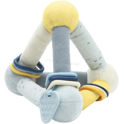 Jucarie de plus Kikka Boo Stripy Friends 18cm (Blue)