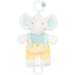 Jucarie de activitati Kikka Boo Elephant Time (White) Thumb