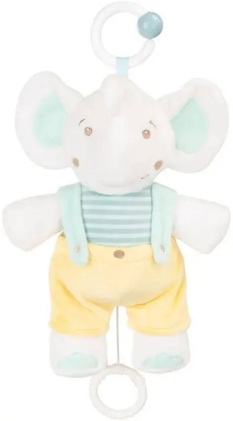 Jucarie de activitati Kikka Boo Elephant Time (White) - 2