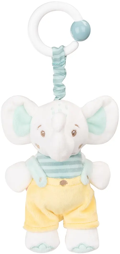 Jucarie de activitati Kikka Boo Elephant Time (White)
