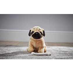 Мягкая игрушка Living Nature Pug 20cm B39017907 (Beige) Thumb