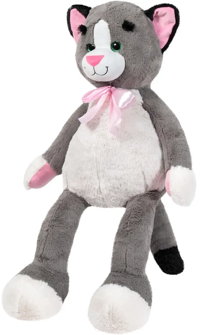 Мягкая игрушка Stip Cat Mozart 78cm (Grey/Pink)