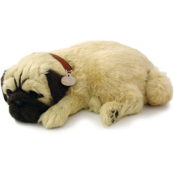 Мягкая игрушка с имитацией дыхания Perfect Petzzz Pug 91-09 (Brown)