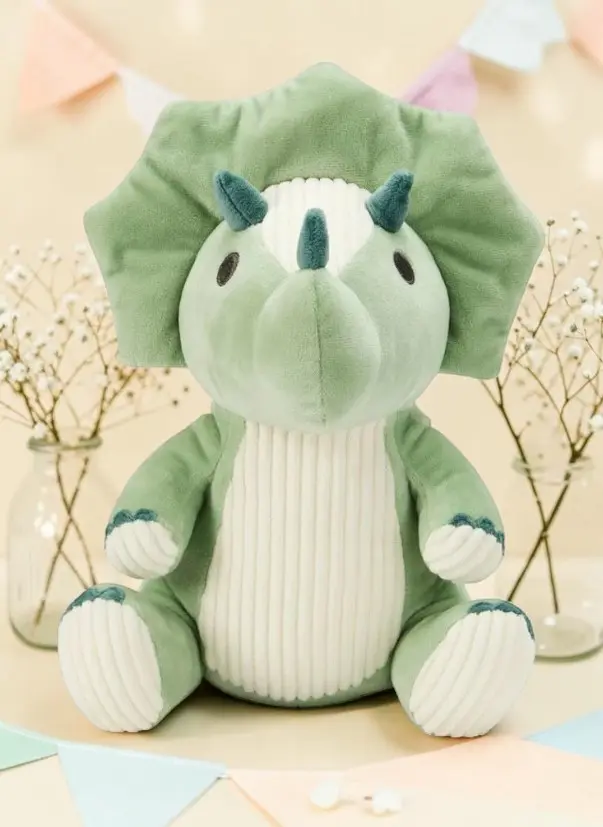 Мягкая игрушка Premaman Carlos the Triceratops 30cm (White) - 3