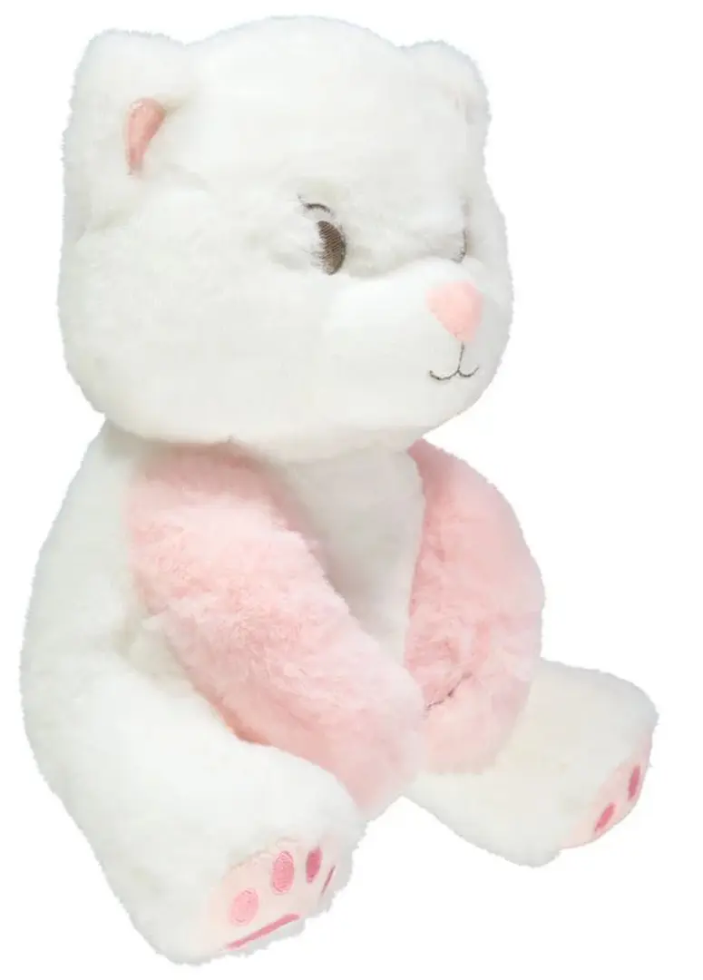 Мягкая игрушка Premaman Kitten 25cm (White/Pink)
