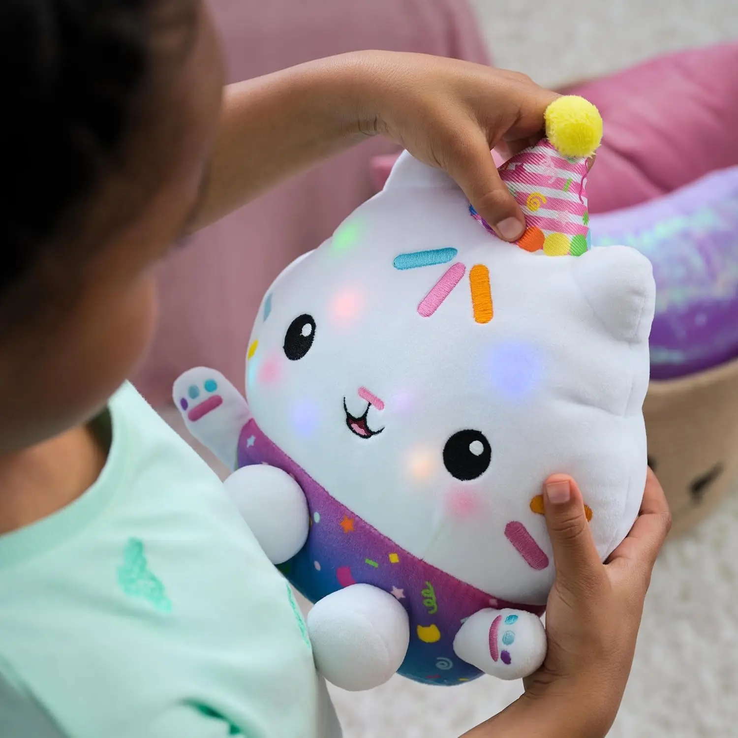 Интерактивная плюшевая игрушка Spin Master Gabby's Dollhouse Celebrations Cat (Multicolor)