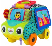 Jucarie moale educativa Tomy Lamaze Freddie Bus (Multicolor)