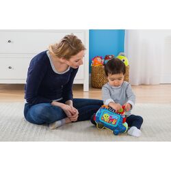 Jucarie moale educativa Lamaze Freddie Bus (Multicolor) Thumb