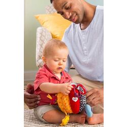 Jucarie moale educativa Lamaze Grab And Hide Ball (Multicolor) Thumb