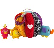 Jucarie moale educativa Tomy Lamaze Grab And Hide Ball (Multicolor)