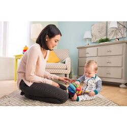 Jucarie moale educativa Lamaze Grab And Hide Ball (Multicolor) Thumb