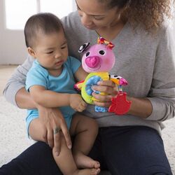 Jucarie moale educativa Olly Oinker (Multicolor) Thumb