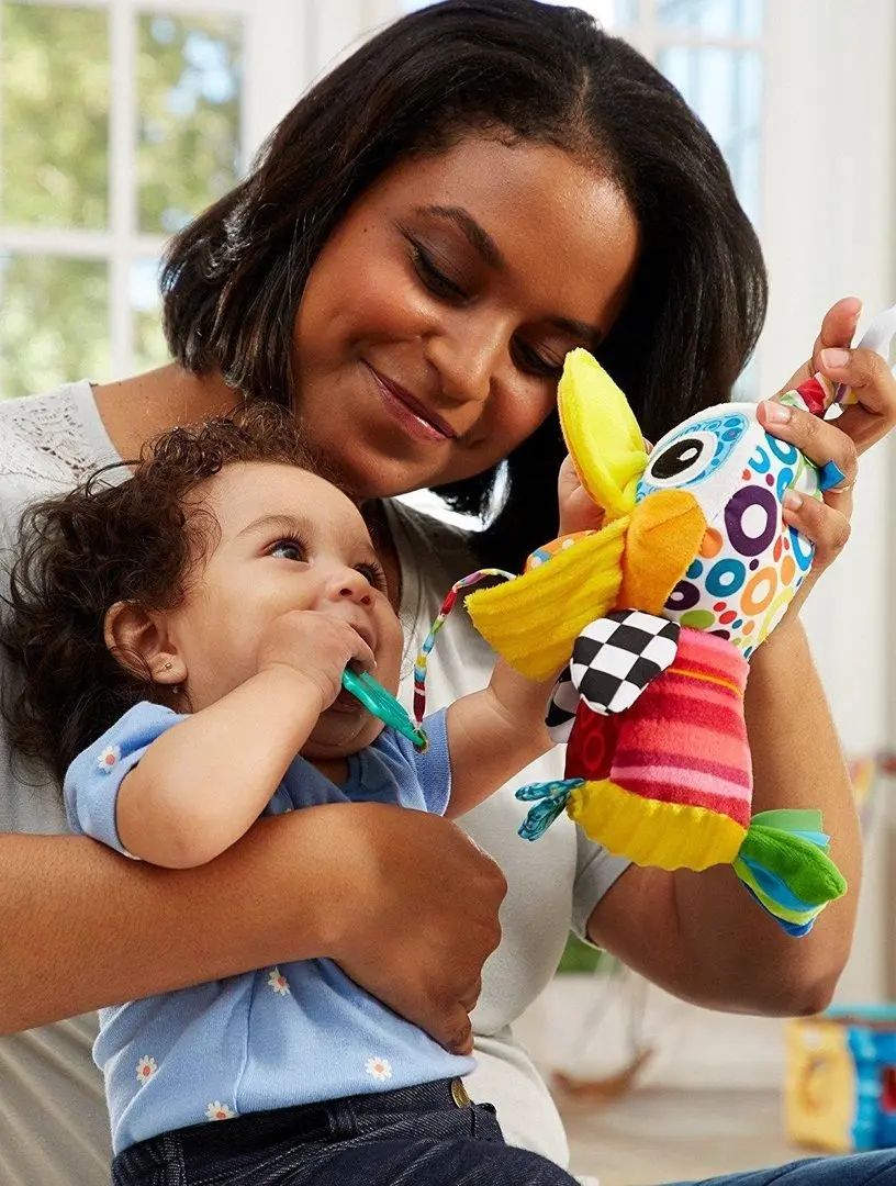 Jucarie moale educativa Lamaze Philip the Pelican (Multicolor)